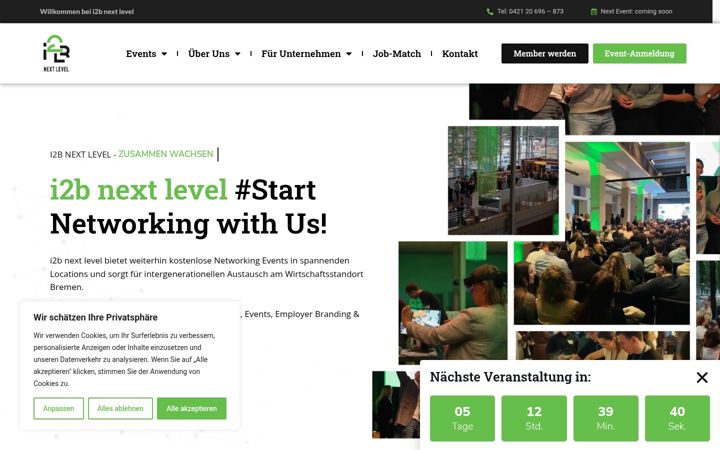 Screenshot ta' i2bnextlevel.de