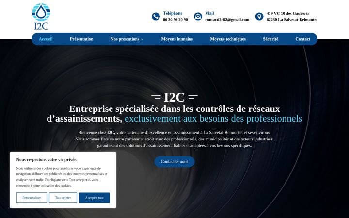 Screenshot von i2c82.com