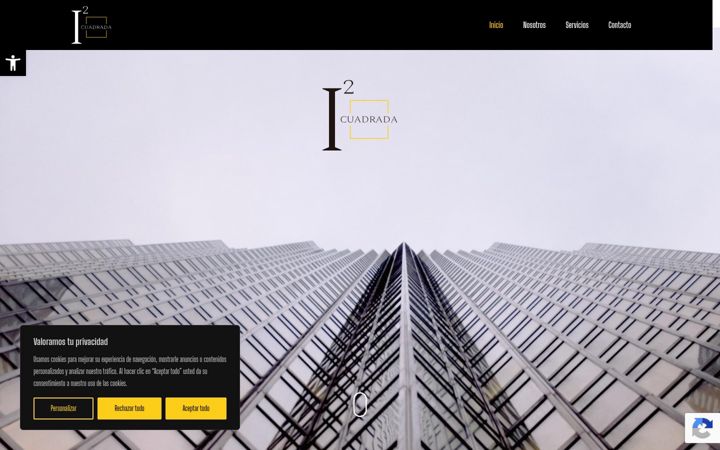 Screenshot of i2cuadrada.com