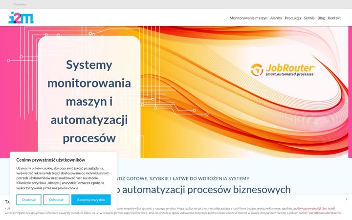 Screenshot of i2m.pl