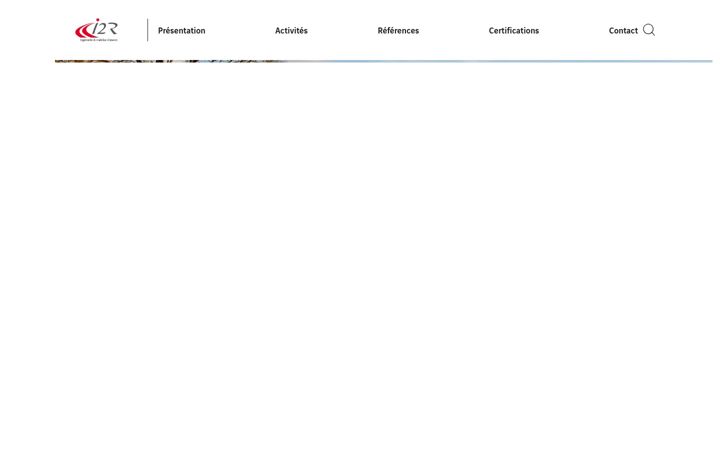Screenshot of i2r-ingenierie.com