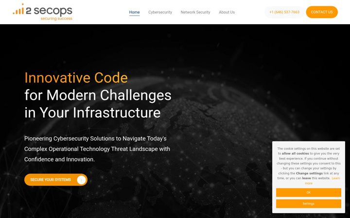 Screenshot of i2secops.com