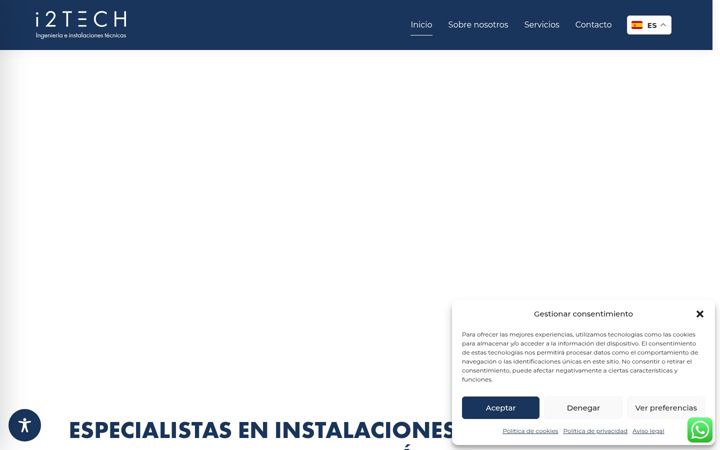 Screenshot of i2tech.pro