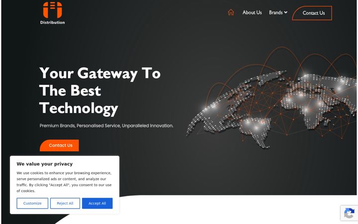 Screenshot of i3idistribution.com