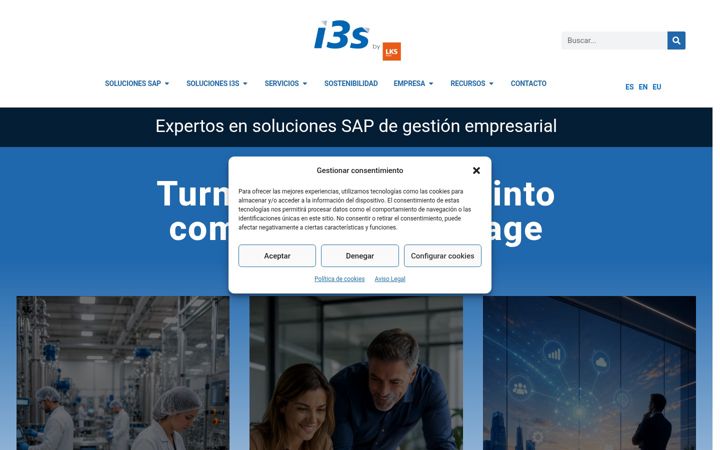 Screenshot of i3s.es