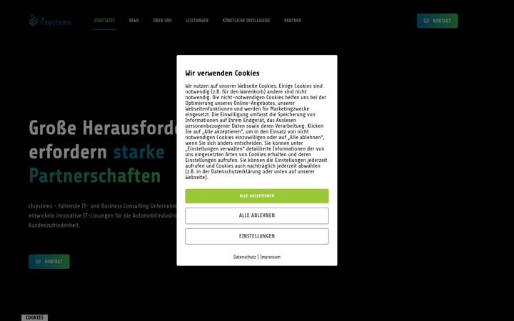 Screenshot ta' i3systems.de