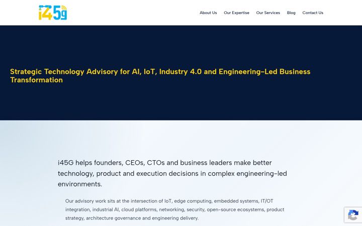 Screenshot of i45g.com