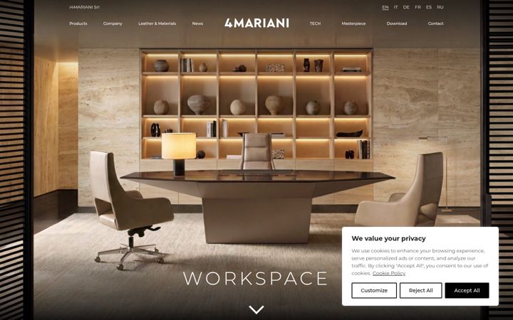 Screenshot of i4mariani.com