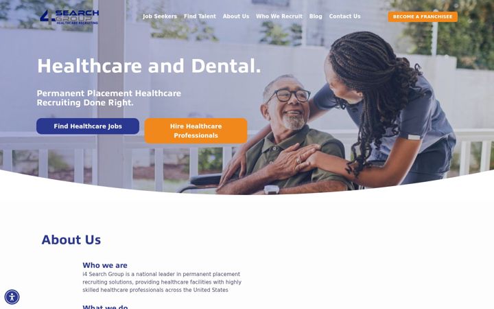 Екранна снимка на i4searchgroup.com