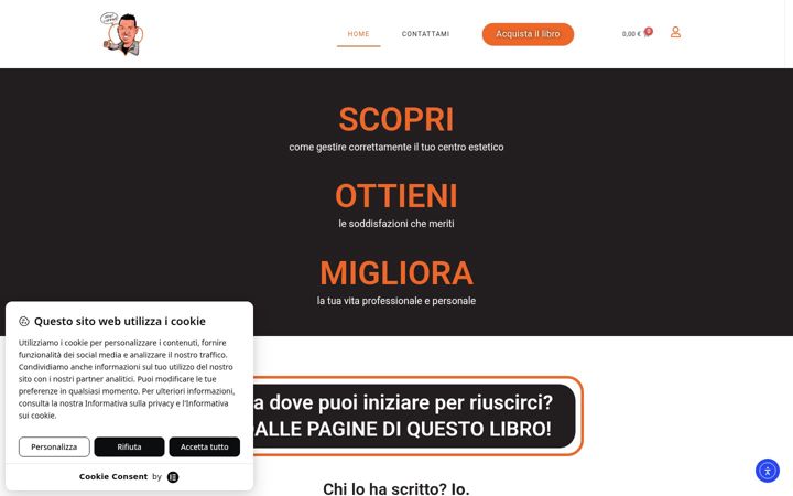 Screenshot of i5segretiperuncentroesteticodisuccesso.it