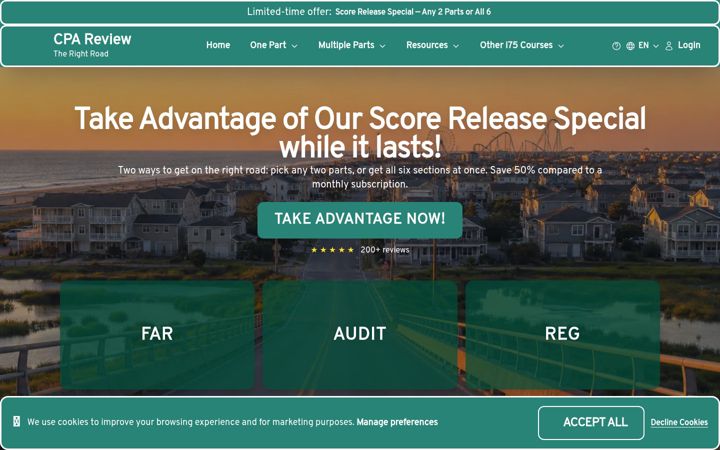 Screenshot of i75cpareview.com