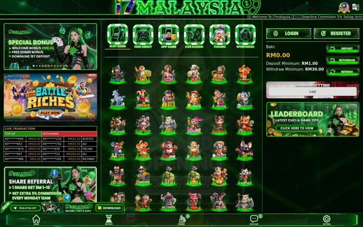 Ekraanipilt saidist i7malaysia.xyz