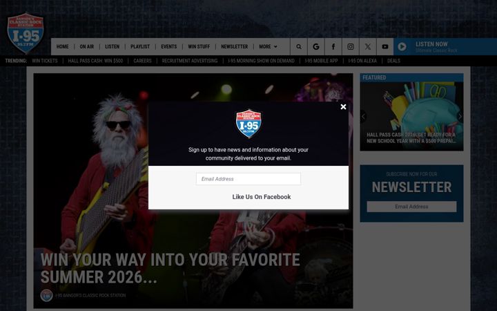Képernyőkép: i95rocks.com