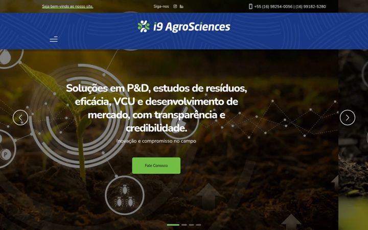 Képernyőkép: i9agrosciences.com