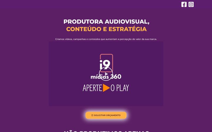 Screenshot of i9midias360.com.br