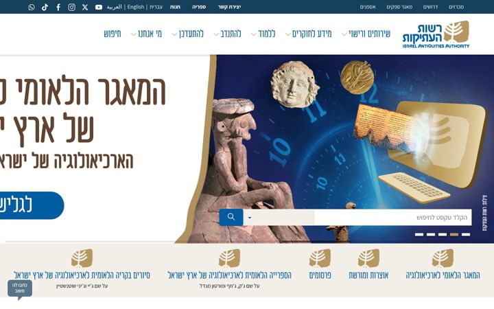 Screenshot of iaa.org.il