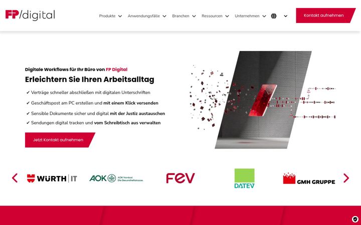 Screenshot of iab-communications.de