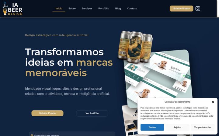 Screenshot of iabeerdesign.com