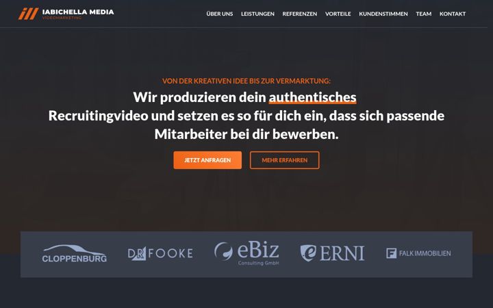 Screenshot ta' iabichella.de