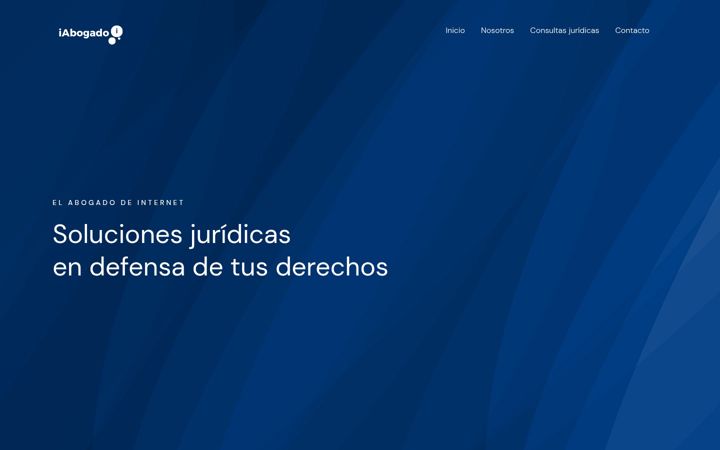 Screenshot of iabogado.com