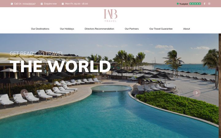 Screenshot of iabtravel.com