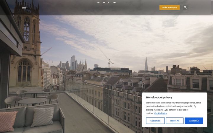 Screenshot of iac-london.com