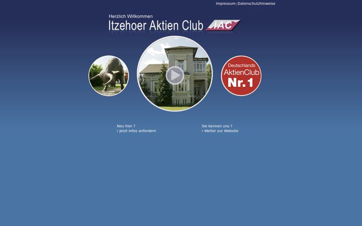 Screenshot of iac.de