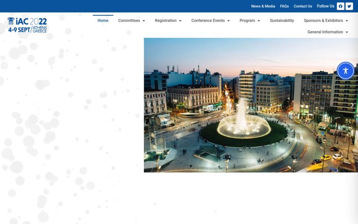 Screenshot of iac2022.gr