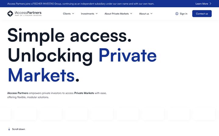 Screenshot of iaccesspartners.com
