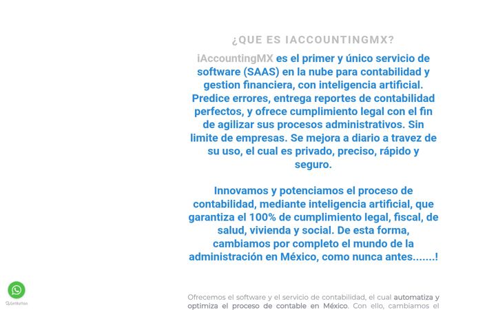 Screenshot of iaccountingmx.net