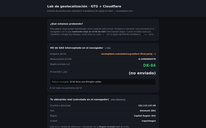 Screenshot of iacompliant.com