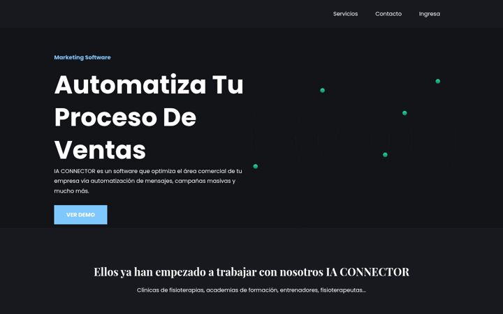 Screenshot of iaconnector.com