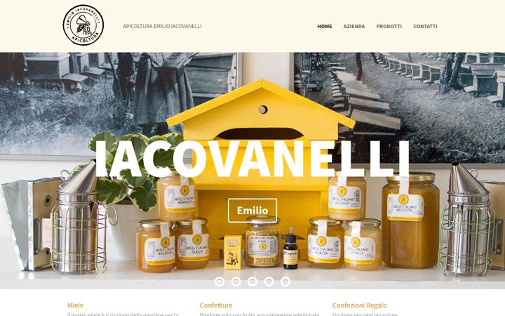 Screenshot of iacovanelli.it