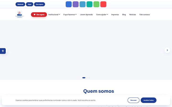 Screenshot of iadbguarapuava.com.br