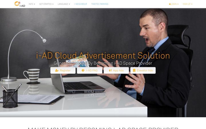 Screenshot of iadhub.com