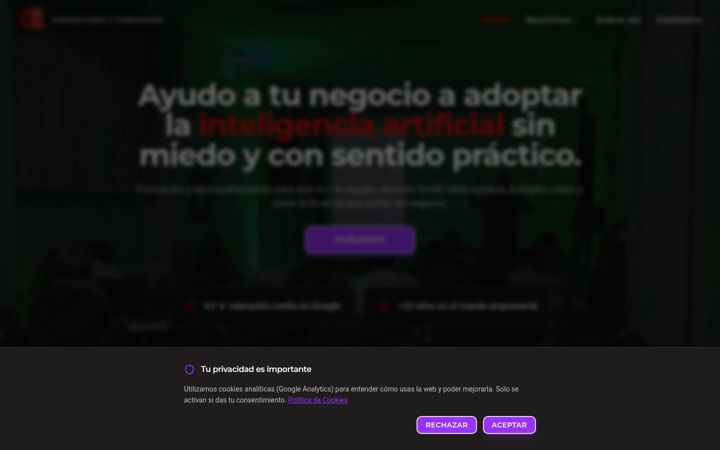 Screenshot of iaentodoconsultoria.com