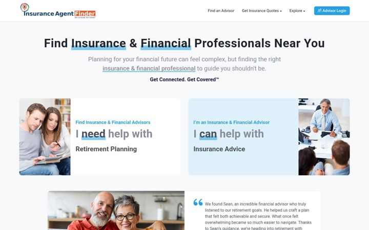 Screenshot of iafplatform.com