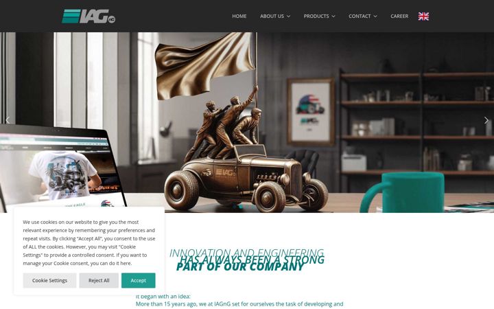 Screenshot of iag-ng.com