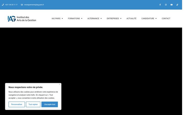 Screenshot of iag-paris.com