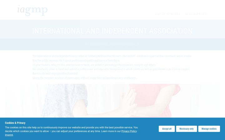 Screenshot of iagmp.com