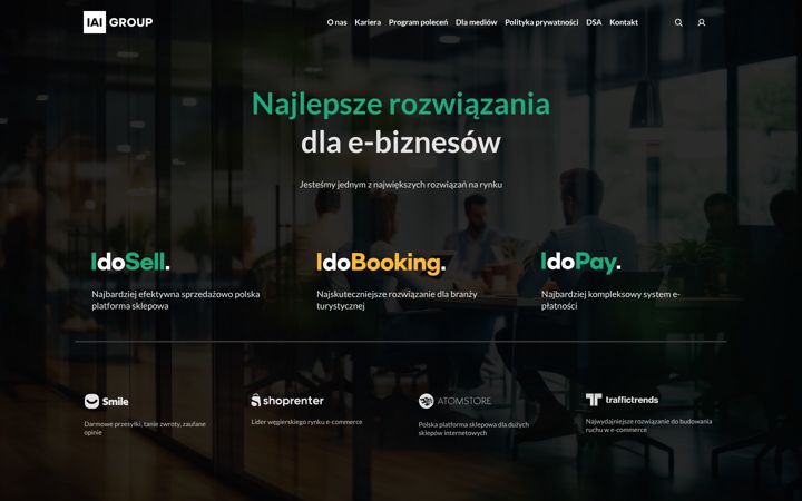 Screenshot of iai-system.com
