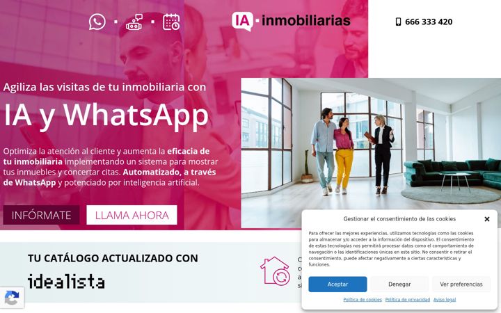 Screenshot of iainmobiliarias.com