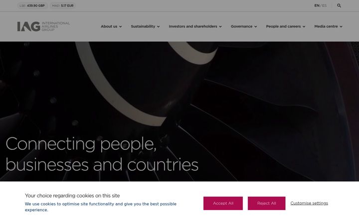 Screenshot of iairgroup.com