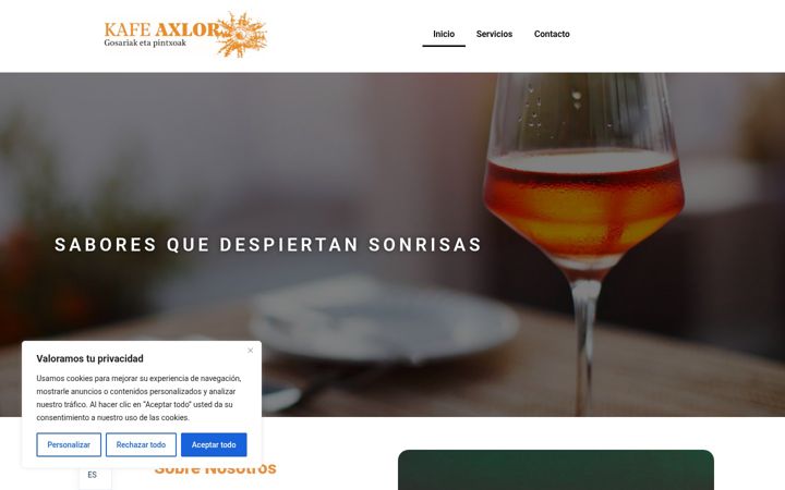 Screenshot of iakiaurre.com