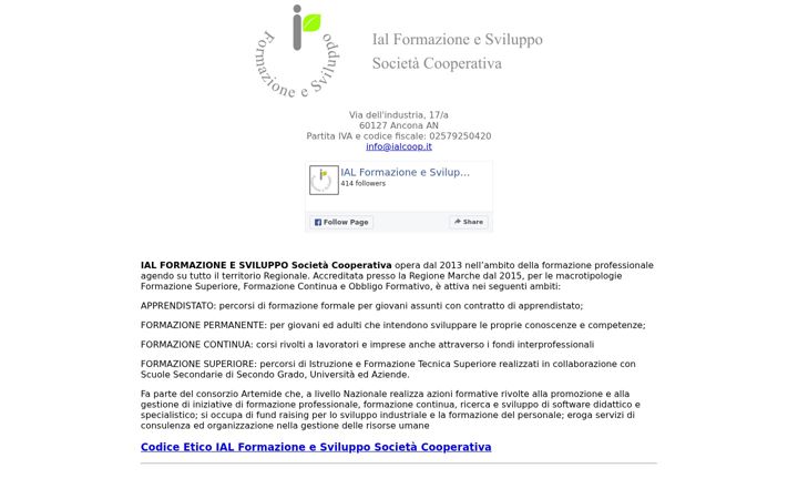 Screenshot of ialcoop.it