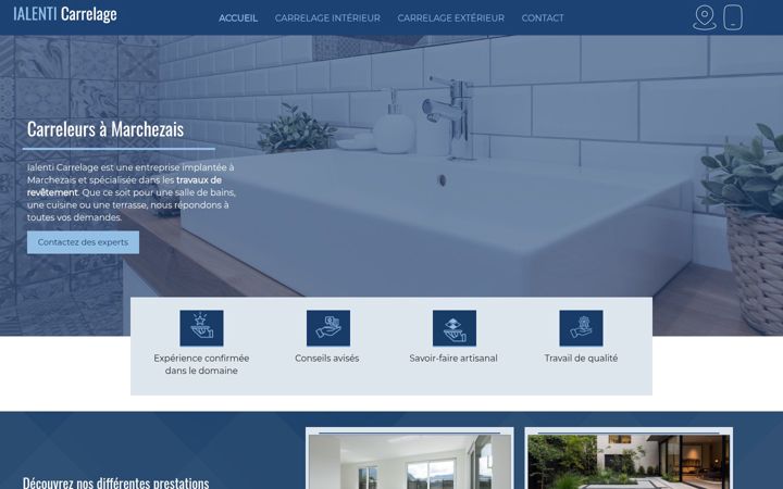 Screenshot of ialenti-carrelage.fr