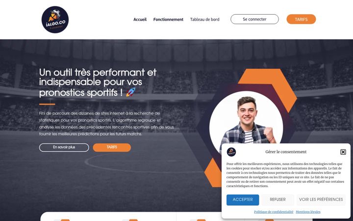 Screenshot of ialgo.co