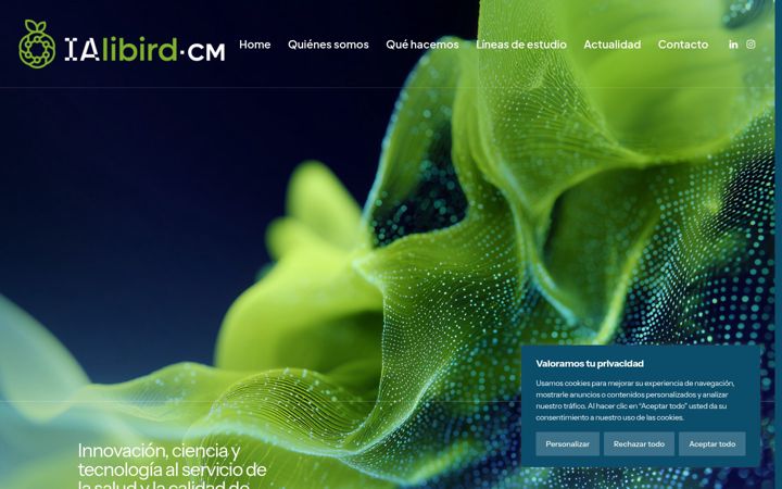 Screenshot of ialibird.org