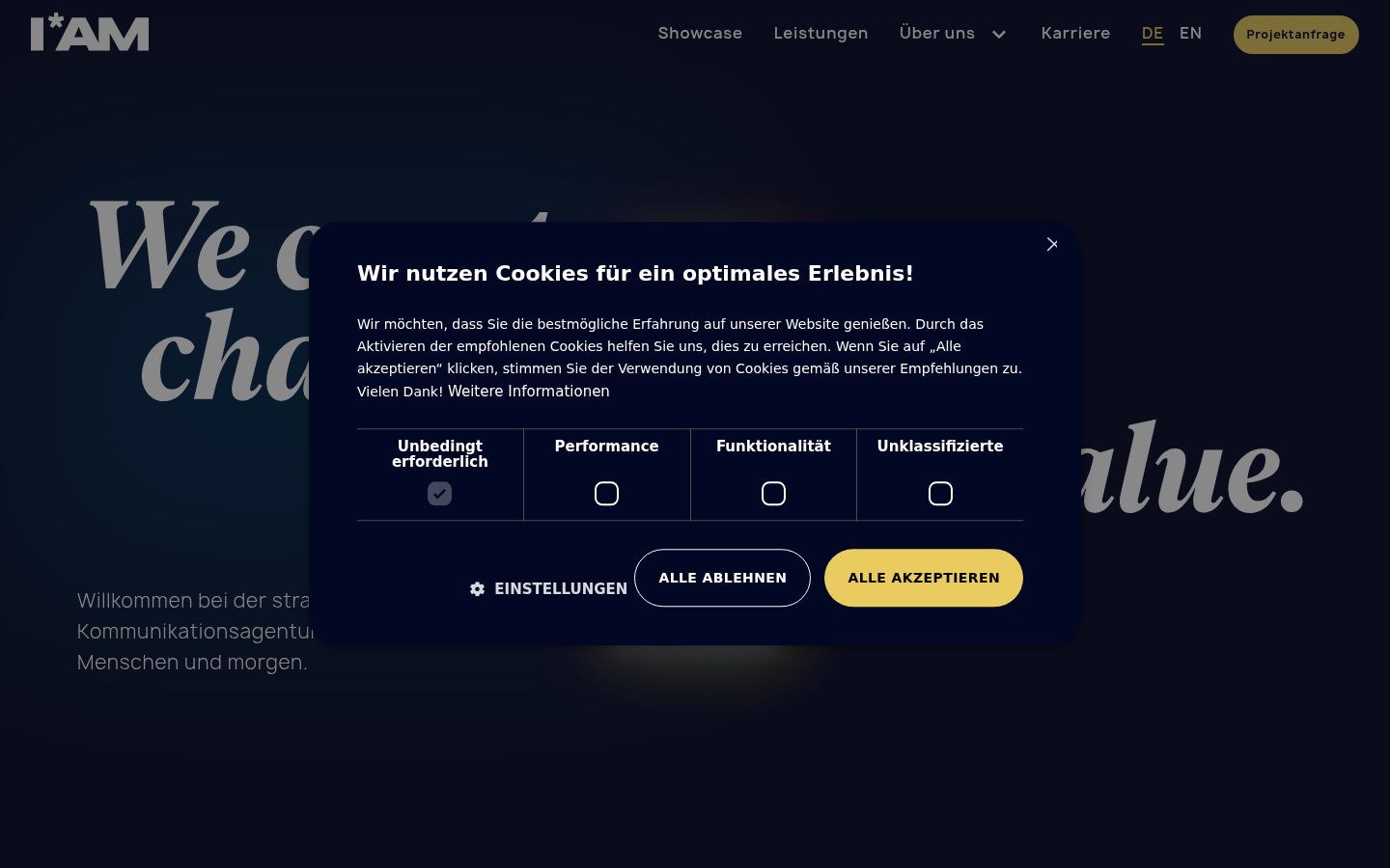 Captură de ecran a bannerului de consimțământ afișat înainte de orice interacțiune
