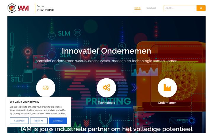 Screenshot of iam.systems